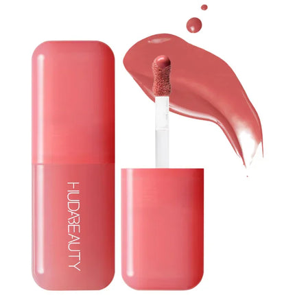 Huda Beauty Blush Filter Soft Glow Liquid Blush Shiny Lip Gloss Blusher Lipstick Cotton Candy Bubblegum Concealer Cosmetics