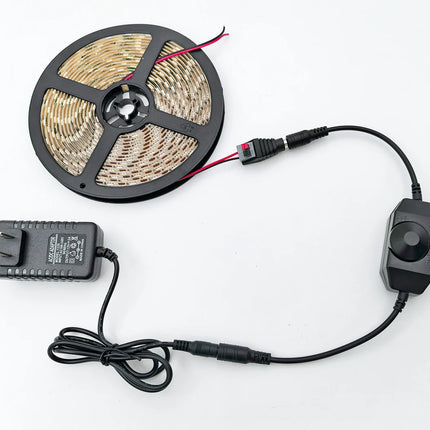 LED Dimmer Switch COB Brightness Adjust Controller 5050 5730 5630 Driver LED Light Strip Power Supply Controller DC12V 24V