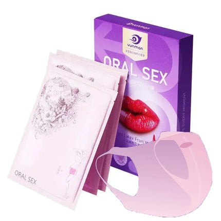 Oral Membrane Sex Tongue Licking Penis Masturbation Ear-hangingThin NEW Soft Fruity Flavored Vaginal Film Adult Game Sex Product