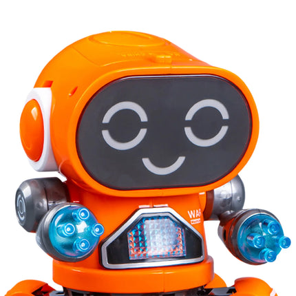 6-Claw Robot Toy for Kids Electric Smart Robots with Clear Sound Plastic Intelligent Robots for Kindergarten Kids & Street Stall