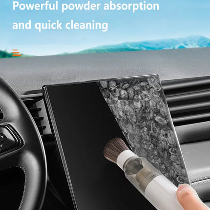 Portable Mini Handheld Vacuum Cleaner 3-in-1 Suction/Blow/Water Absorption Strong Suction for Car Coffee Powder Desktop Cleaning
