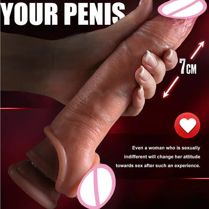 Reusable Enlarger Soft Realistic Penis Sleeve Big Growth Real Silicone Dick Delayed Ejection Extend Cock Condom Sex Toys For Man