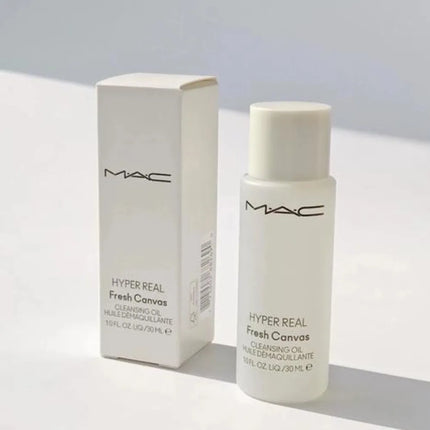 MAC Hyper Real Fresh Canvas Cleansing Oil 30ml/1.0oz. Original Makeup Cleanser for Women, Sephora Stuff Makeup Cosmetics