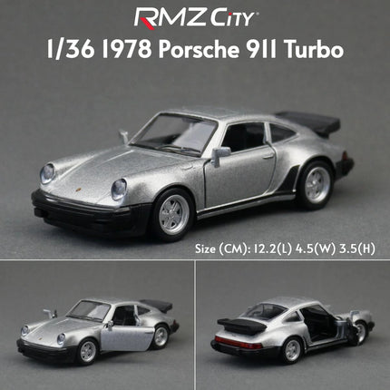 1/36 Porsche 911 GT3 RS Toy Car Model For Children RMZ CiTY Miniature Racing Free Wheels Pull Back Diecast Metal Collection Gift