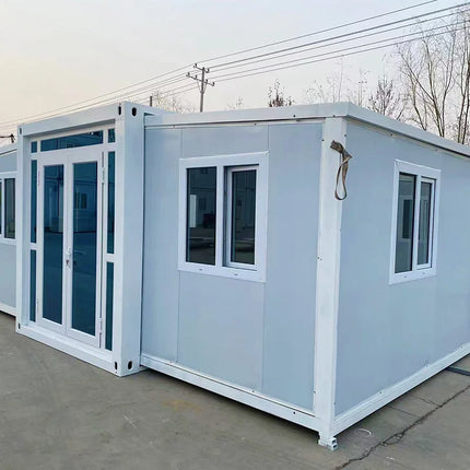 Detachable Portable Flat Pack Container Cabin Luxury Prefab Home Quick Assemble Steel Design Mobile Prefabricated House