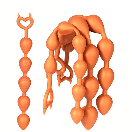 5/6/7 Beads For Anal Sex Toys Liquid Silicone Anal Plug Huge Butt Plug Soft Anal Balls Prostate Massage Buttplug Women