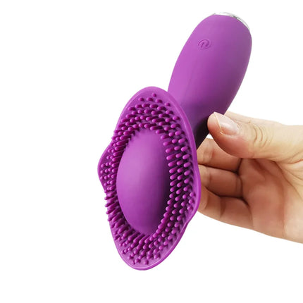 Oral Sex Licking Vibrator Nipple Clit Stimulator Rechargeable Waterproof Female Masturbation Sex Toys for Women