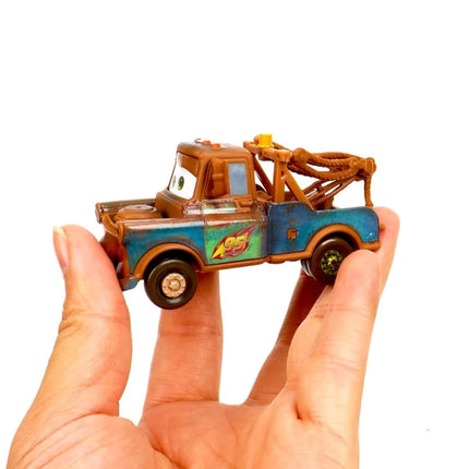 Cars toy Pixar Cars Toy Lightning McQueen Jackson Storm Mater Sally Sheriff 1:55 Diecast Model Car Toy Children Birthday Gift