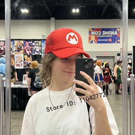 Cartoon Bros Embroidery Baseball Cap Adjustable Casual Sun Hat Hip Hop Caps Men Women Christmas Cosplay Party Gift ﻿