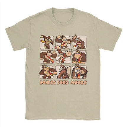 Donkey Kong T Shirt For Men Women 100%Cotton Clothes Novelty  Video Game Round Neck Short Sleeve