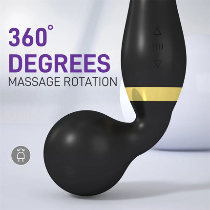 Powerful Huge Head Vibrator for Female Masturbation Orgasm AV Magic Wand Massager Nipple Clitoris Stimulator Sex Toys for Woman