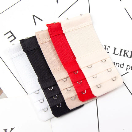 5PCS Elastic Bra Extender Clip Clasp Buckle Adjustable Back Belt Buckle Ladies Women Underwear Soft Bra Intimates Accessories