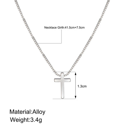 Summer Black Rhinestone Cross Jesus Pendant Choker Necklace for Women Punk Vintage Double Layers Chain 2026 Neck Boho Jewelry