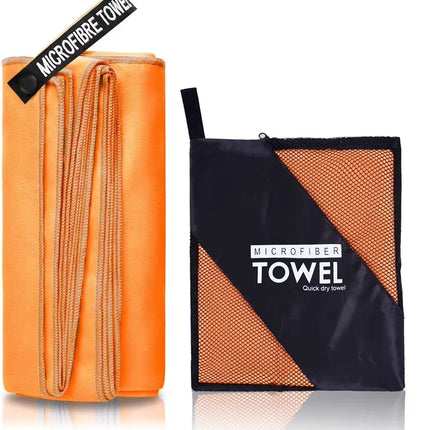 Quick-Drying Bath Towel Microfiber Bathroom Towel With Portable Bag Highly Absorbent & Fast Drying for the Body After Bathing