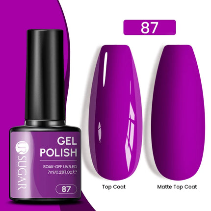 UR SUGAR 7.5ml Dark Wine Red Nail Gel Polish Autumn Gel Paint Nail Art Semi Permanent Nail Art Manicure Soak Off LED UV Nail Gel