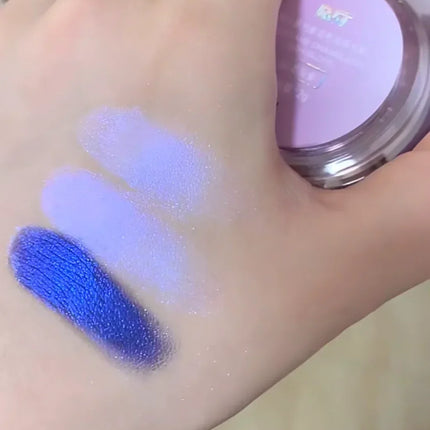 RMT High Gloss Chameleon Highlight Matte Purple Fine Powder Cream Blusher Shiny Face Brightening Integrated Plate ROMATIC Makeup
