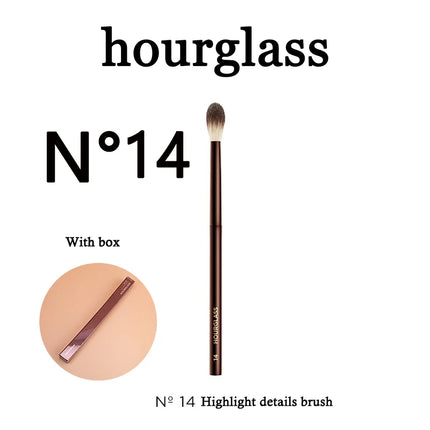 Hourglass Seamless Finish Foundation Brush Angled Foundation Brush Face Buildable Coverage Liquid Cream Foundation Makeup Tool