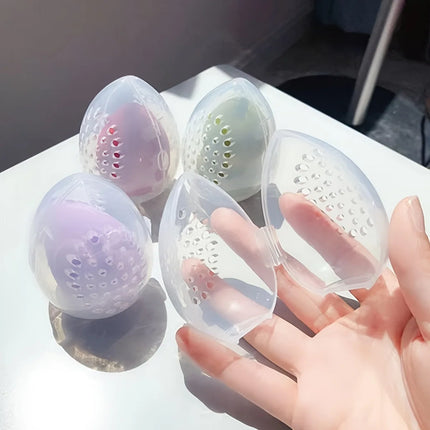 14PCS Makeup Sponge Set - 12 Ultra-Soft Beauty Blenders + 2 Storage Boxes, Latex-Free for Foundation & Powder