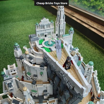 Educational 2026 Assembly 8278pcs DIY  Building Blocks Suitable The City Capital Minas Tirith Model Gifts for Adults Toys A