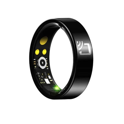R20 NFC Access Control Smart Ring Ceramic Sheel 7mm Ultra Thin Ring Fitness Tracker IP68 Waterproof Health Monitor Finger Ring