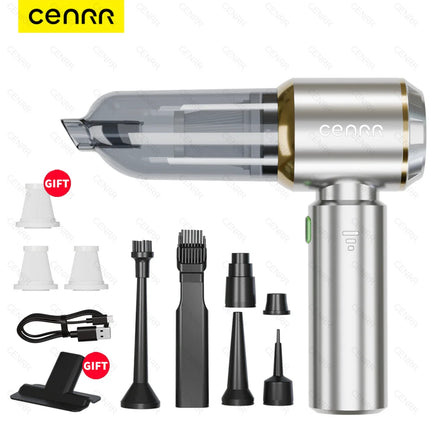 CENRR 360000PA Car Vacuum Cleaner Home Appliance Powerful Wireless Car Cleaner HandHeld Portable Vacuum Cleaner Cleaning Machine