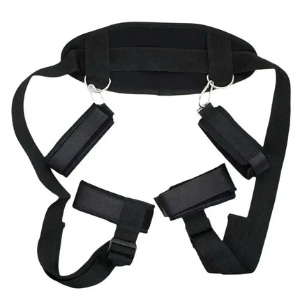 Sexy Adult Female BDSM Restraint Sex Toy Handcuffs Leg Split Bondage Gear Erotic Bed Sex Games Strap System Bar Spreader Kits