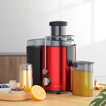 Stainless steel fruit juicer Centrifugal Strong Power Easy To Clean 800W Motor Big Mouth Large for Fruits And Vegetables