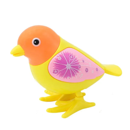 Funny Wind Up Toy Children's Cartoon Winding Creative Jumping Magpie Peacock Pigeon Dinosaur Puzzle Animal Baby Toddler Gift