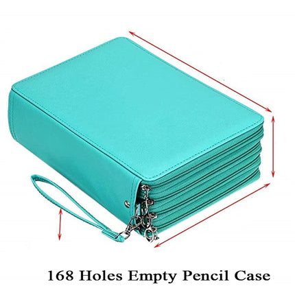 72/120/168/200 Slots School Pencil Cae for Girls Stationery Box Organizer Large Capacity Pencilcase Kawaii Pen Bag Office Pouch