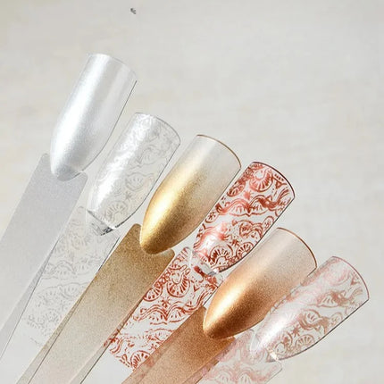 6 Colors Cushion Gradient Painting Gel Pink Ombre Patting Gel Polish UV/LED Blush Blooming Aura Manicure Gel Nail Polish Tools