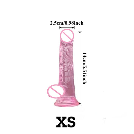 4colors with Egg Shaped Dildo with Strong Suction Cups Soft and Flexible Textured and Curved Design Suitable for G-spot and Play