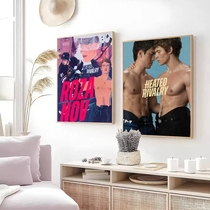 TV Series H-Heated Rivalry Classic Poster Fancy Wall Sticker For Living Room Bar Decoration Decor Art Wall Stickers