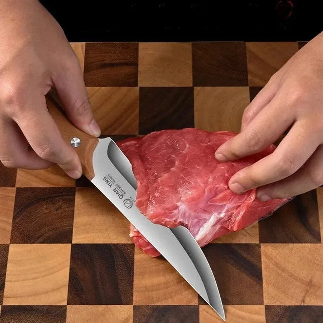 High-quality stainless steel bone-picking knife kitchen accessories, butcher's special sharp knife for sheep, pigs and cattle