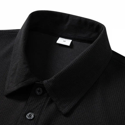 High-end fashion polo shirt, embroidered, long-sleeved, men's clothing, new autumn collection, comfortable and breathable, casual brand T-shirt