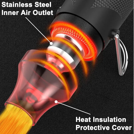 Hot Air Gun 300W / Pistolet à Air Chaud 300W