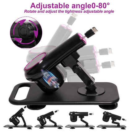 A1 Automatic Sex Machine with Dildo Attachments Remote Control Love Machine Thrusting Bondage Sex Toys for Men and Women Couple
