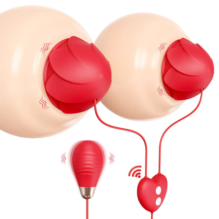 Vibrating Nipple Clamps Vibrator 9 Vibration Modes Nipple Stimulation BDSM Sex Toys for Women Couples Pleasure Adult Products 18