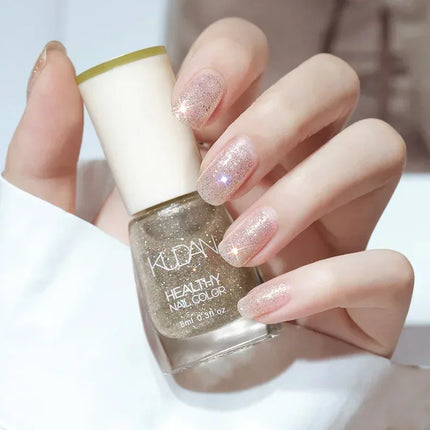 8ml Water-based Nail Polish No Baking Long Lasting Semi-permanent Quick Dry non-peelable Nail Varnish DIY Fashion Manicure
