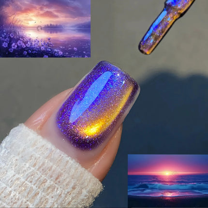 MIANEL 10ML 2026 New Orion Nebula Cat Eye Gel Polish Unique Dual-Shimmer Dynamic Crystal Cat Eye Formula for Nail Art