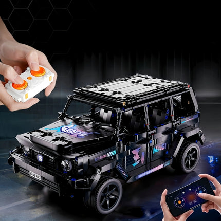 Building Block Sports Car 1:14 RC Toy Car, Building Block Toy Birthday Gift, Sports Car Model, Children's DIY Gift