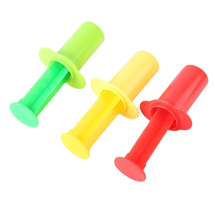 5Pcs/Pack Plasticine Mold Tools Kit Polymer Clay DIY Love Heart Stars Noodles Plasticine Tools Educational Toy For Kid