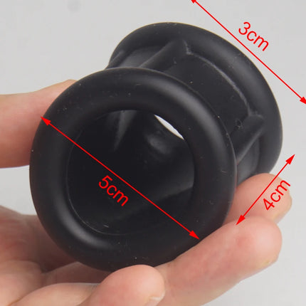 Dick Erection Penis Cock Ring,Ejaculation Delay Cockring Men,Ball Stretcher Ballstretcher,Chastity Cage,BDSM Scrotum Testicle