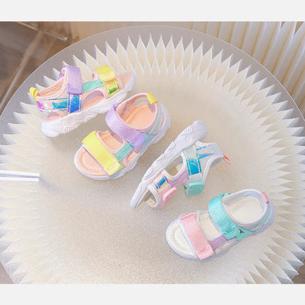 Children's Sandals 2025 New Summer Fashion Soft Bottom Princess Versatile Children's Shoes Little Girls Beach Shoes Girls' Shoes