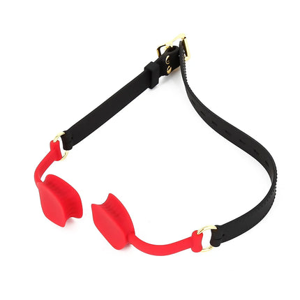 Female Blowjob Toy Sex Slave Rubber Lips O Ring Open Mouth Gag Oral Fetish Bdsm Bondage Restraints Erotic Sexual Toys Adult Game