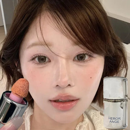 Liquid Blusher Tanned Jello Color Pink Rendering Moisturizing Longlasting Beauty Expands Contracts Cheek Face Blush Makeup