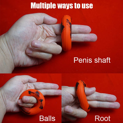 Delayed Ejaculation Dick Erection Penis Ring,Liquid Silicone Semen Cock Ring Cockring,Sex Toys For Men,Testicles Ball Stretcher