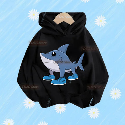 Funny Italian Brainrot Warm Children's Hoodies Cartoon Tung Tungtung Sahur Cappuccino Assassin Girls Boys Kids Hooded Sweatshirt