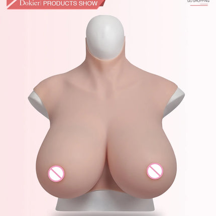 Dokier K Cup Fake Boobs Realistic Silicone Breast Forms For Crossdressing Drag Queen Shemale Crossdresser Transgender Big Boobs