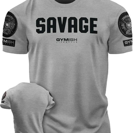 Summer new Adrenaline Power Workoout gym men's breathable round neck T-shirt high-quality letter printed casual top
