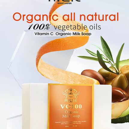 AILKE Vitamin C Whitening Kit For Women, Even Skin Tone, Clean Skin, Moisturizing, Anti Wrinkles, Skin Glowing Beauty Set